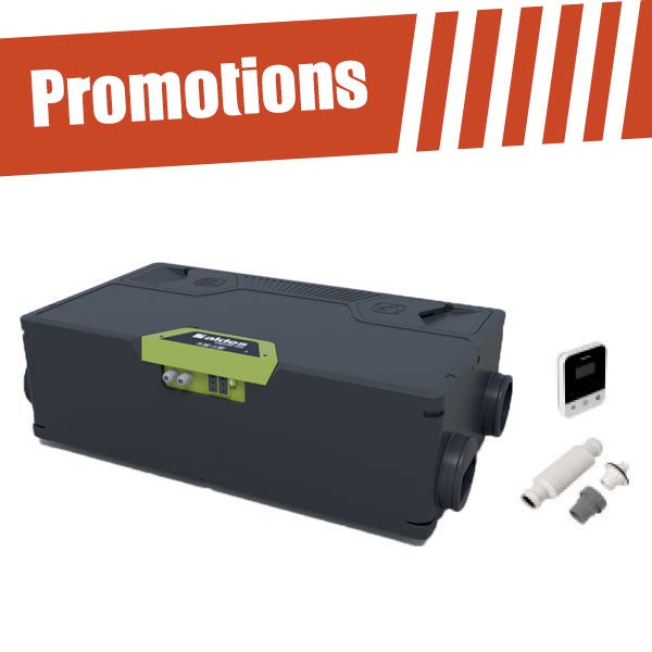 Kit VMC double flux - InspirAIR Side 300 Classic ALDES - 11027138