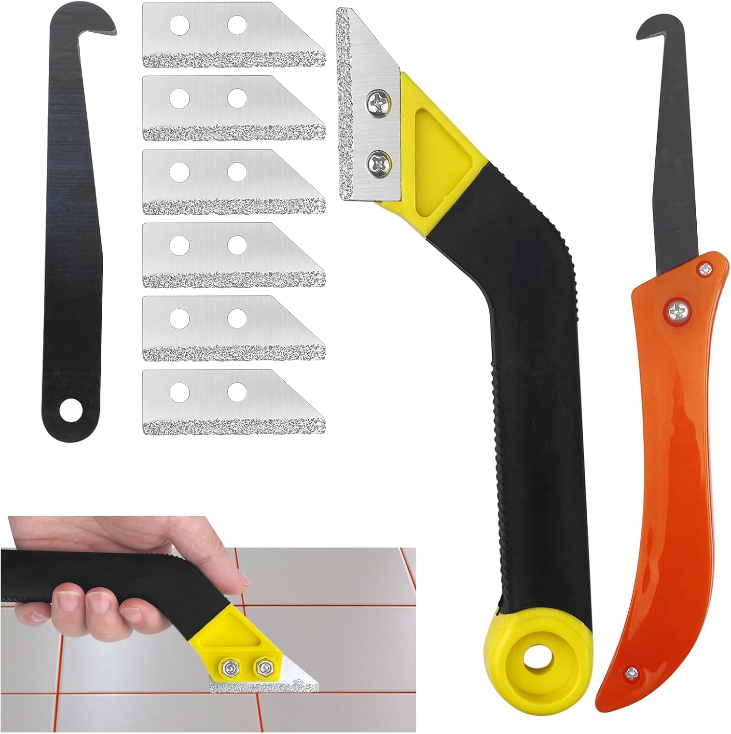 Kit Di Strumenti Per Vetri Per Finestre, 4 Pezzi Strumenti Per - Foto 5