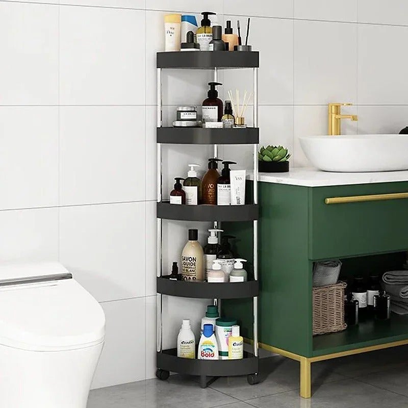 Étagère de rangement Multifonctionnelle en métal pliable T1 , étagère de salon , bibliothèque de chariot d