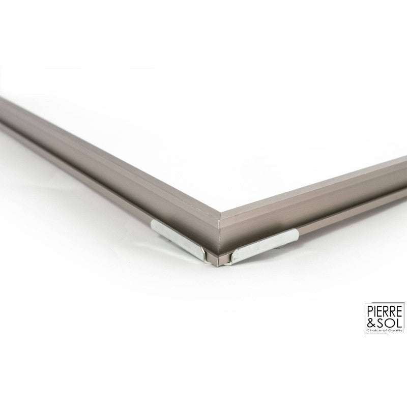 Proma-AR - Cadre de paillasson en aluminium - Couleur Inox - Rosco - 800 x 600 mm - 2