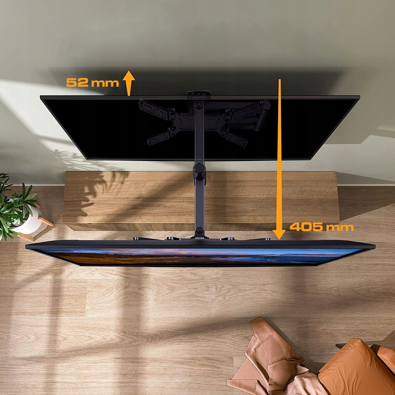 Uchwyt do telewizora King Mount 15-48