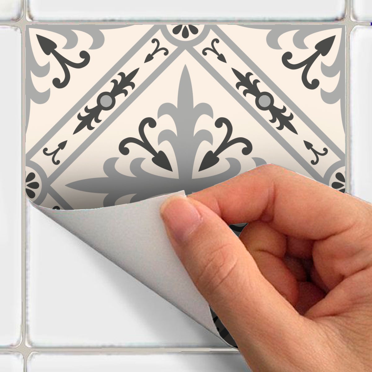 9 adesivi piastrelle azulejos Ivoa - Sticker adesivo - adesivi murali - 9stickers15x15cm - 5