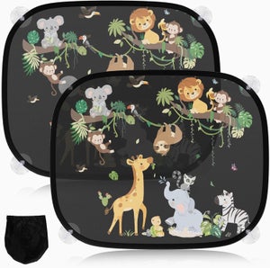 Parasole Per Auto, 2 Pezzi Per Protezione Solare Per Bambini E Animali Domestici Blocca I Raggi Uv E Protegge Dalle Zanzare Misura Universale Per La Maggior Parte Delle Auto 87916968