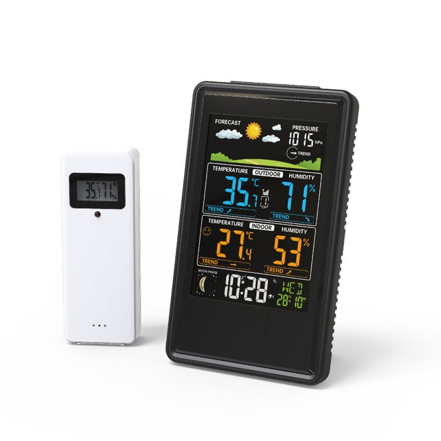 Station Météo Connectée connectée Wifi – 4 en 1 + 1 Capteur Thermo-hygromètre