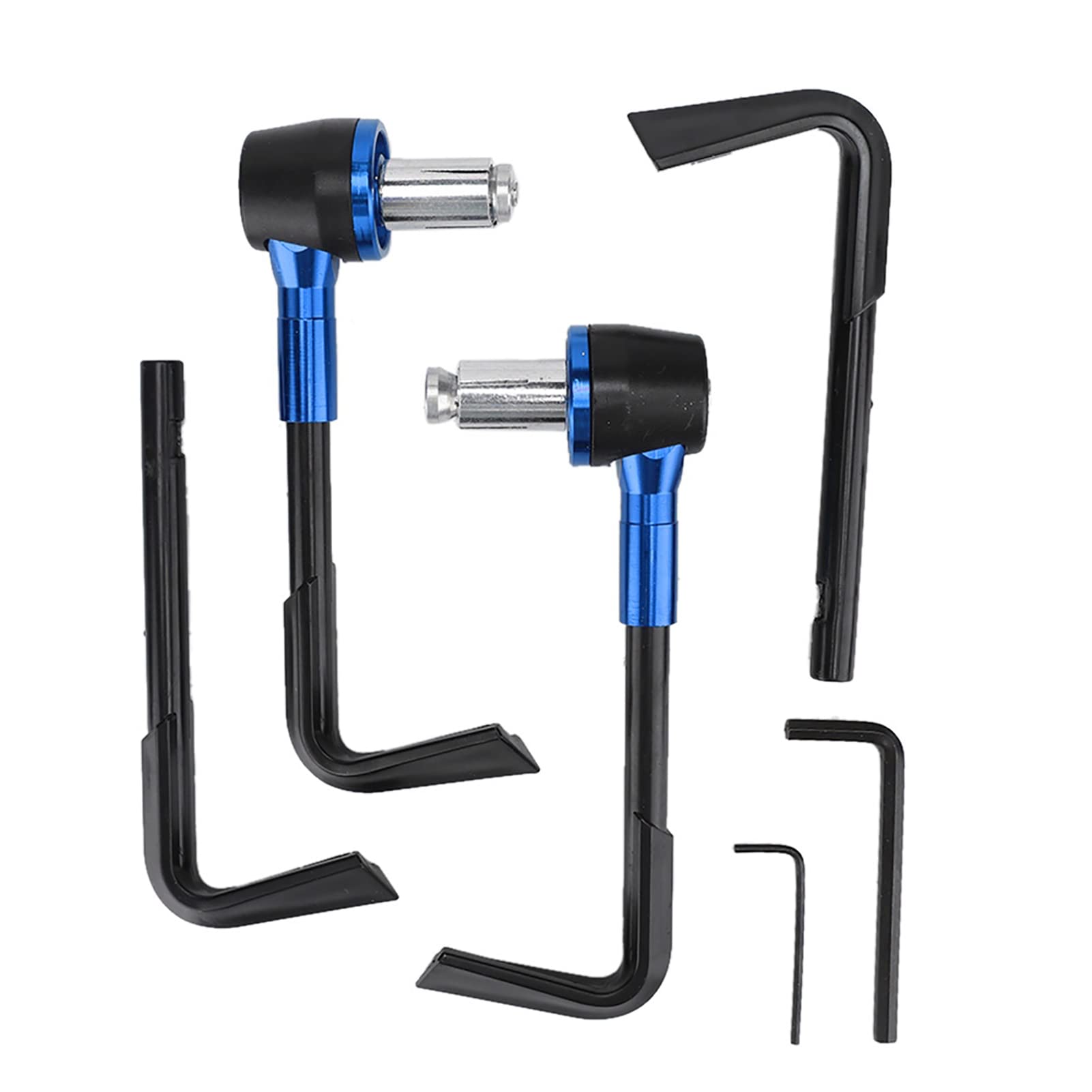 Kit 2 Protège-poignées + 2 Protège-freins Thermorétractables Pour Moto - Antidérapant, Anti-vibration, Résistant Aux UV