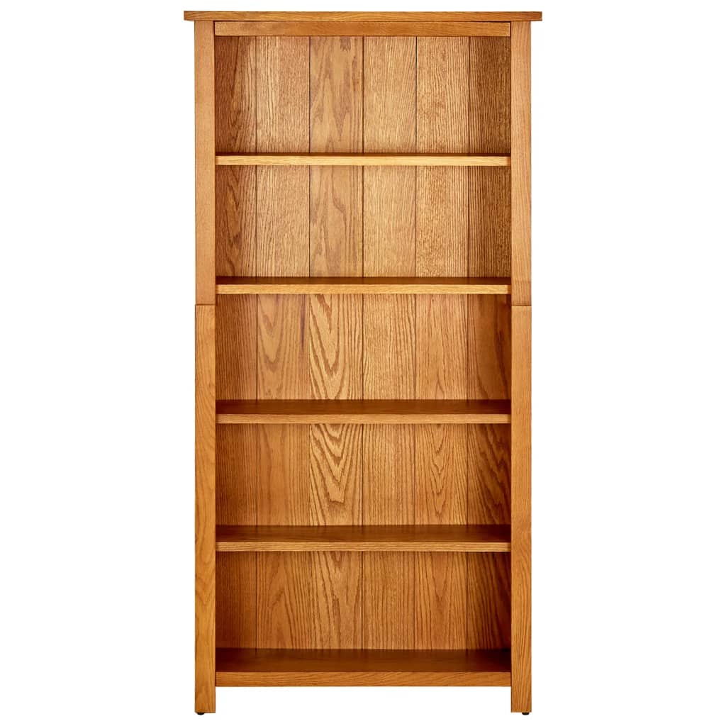 Bibliothèque pour Bureau en bois composite Marron H. 140 x l. 70 x P. 22 cm - 2