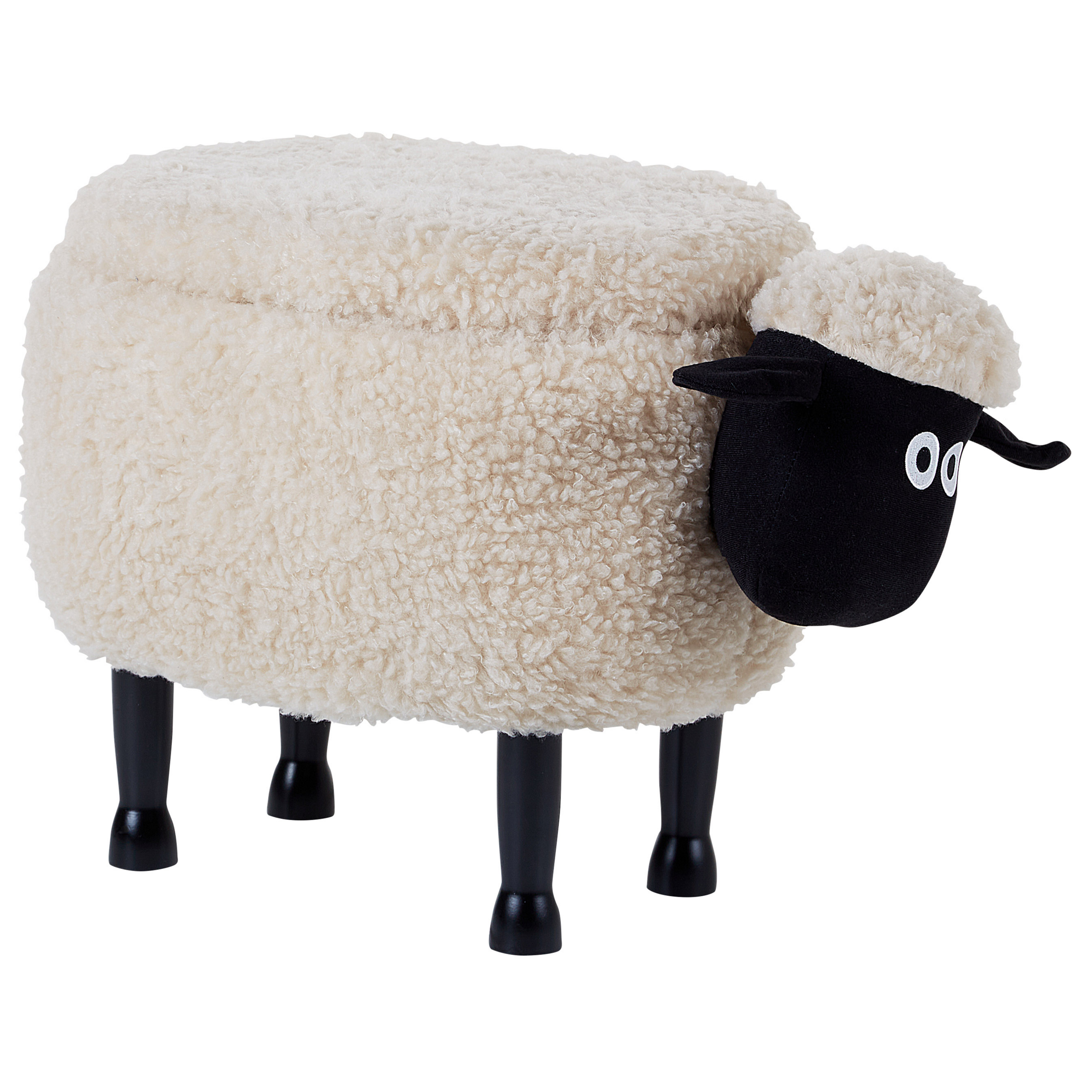 Sealy Pouf - Beige Animal Faces main image 1