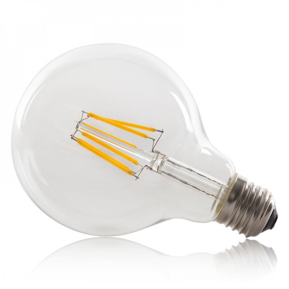 Lampadina LED E27 6W 432Lm 2000ºK Filamento G95 40.000H [HO-LF-G95-E27-6W-WW] - 3