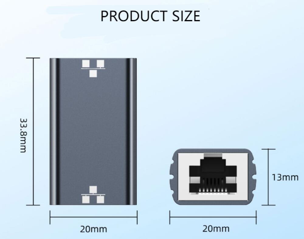 [2 pièces]Coupleur RJ45 Câble d'extension LAN Câble Ethernet Connecteur 10Gigabit Ethernet connecte Adaptateur LAN pour câble LAN,câble réseau,coupleu - 2