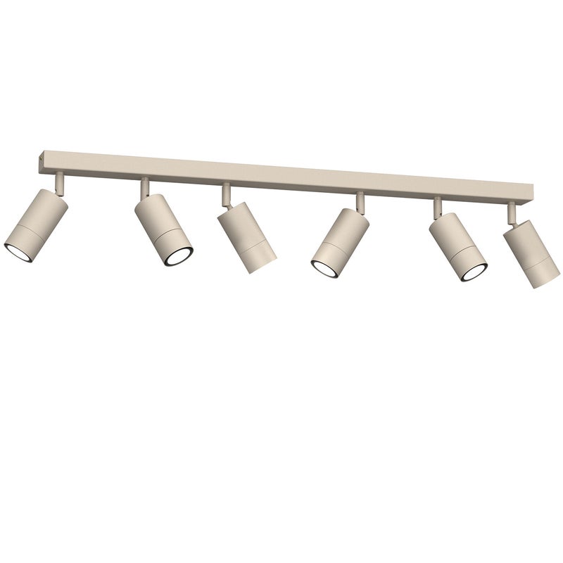 Reflektor sufitowy spot natynkowy Link listwa kremowy 6xGU10x8W wym: 16 x 90 x 6 cm metal Luminex