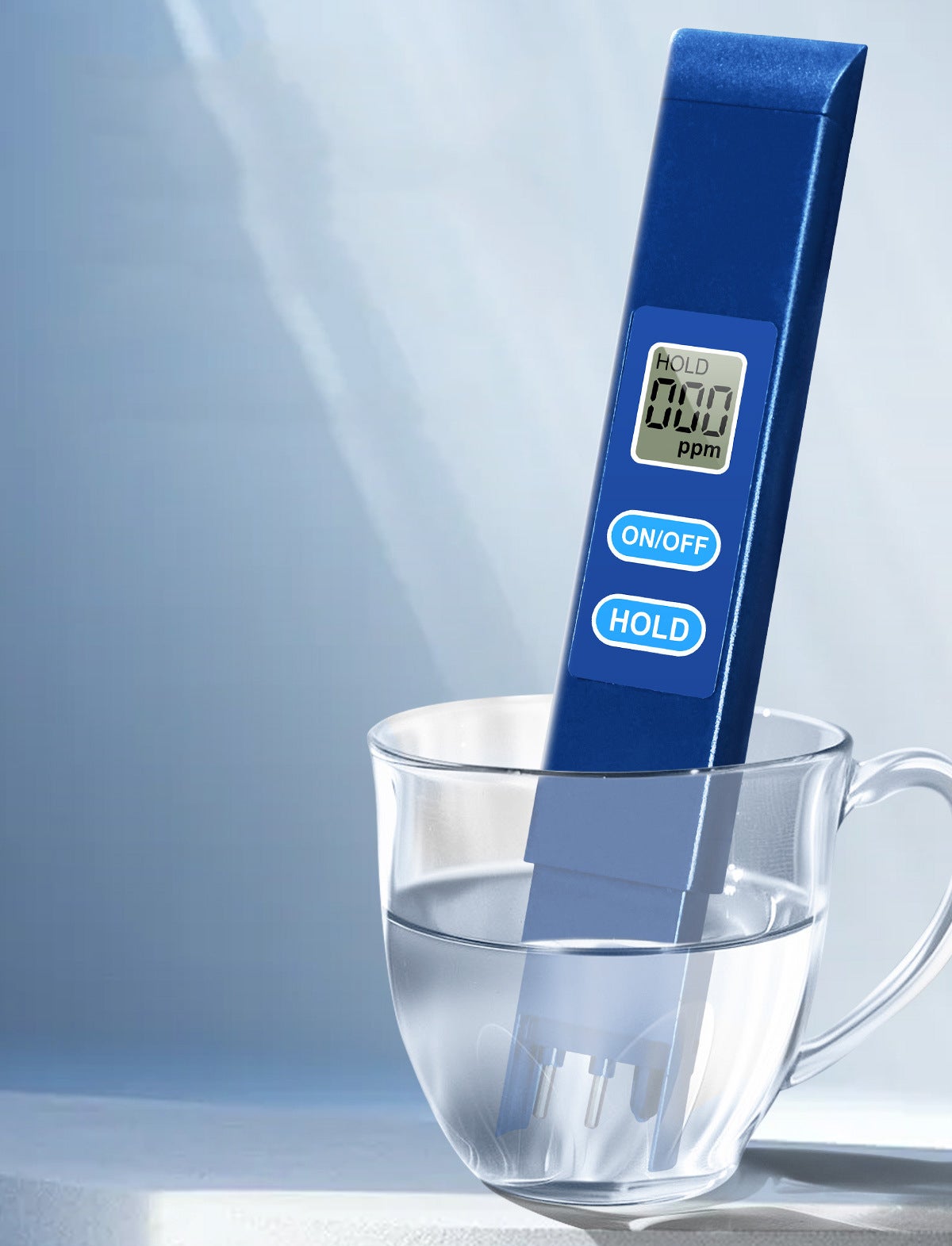 Testeur TDS Eau Stylo - Mesure Pureté De 0 à 9999 Ppm, Portable, Avec écran LCD Et étalonnage Automatique - 9