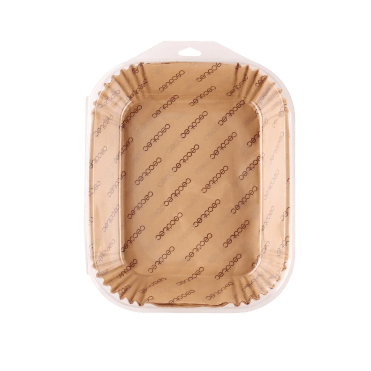 Pack de 150 papeles para freidora de aire cecotec cecofry bigbucket paper 9-11l marrón 6,5x31x27 cm