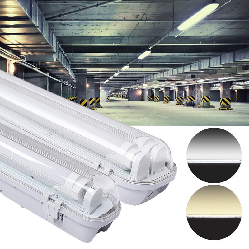 Modlicht Lampada A LED Per Ambienti Umidi, 120 Cm, 5000 K, Bianco - Foto 4