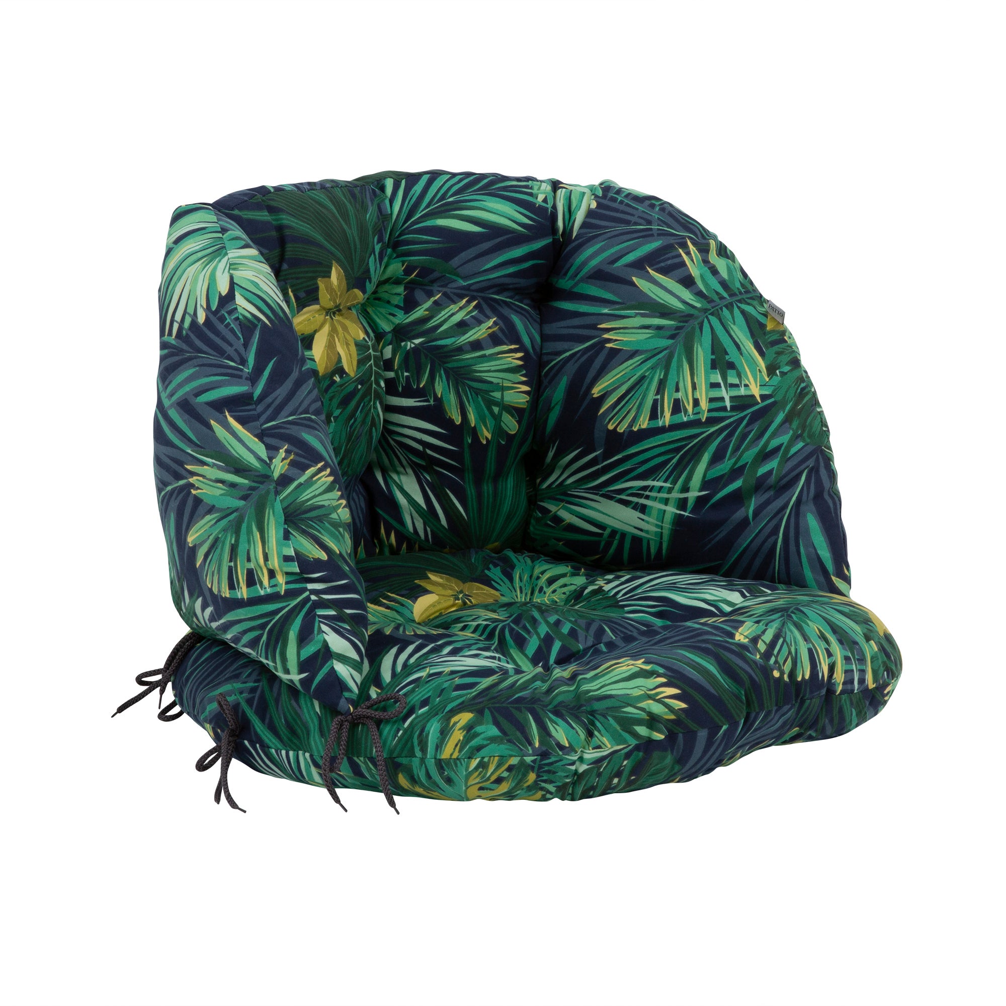 Poduszki na bocianie gniazdo zielony wzór roślinny PATIO