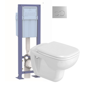 Châssis De Maintien Pour Plaque De Commande WC Encastré SIAMP 535 - Réf 34025007
