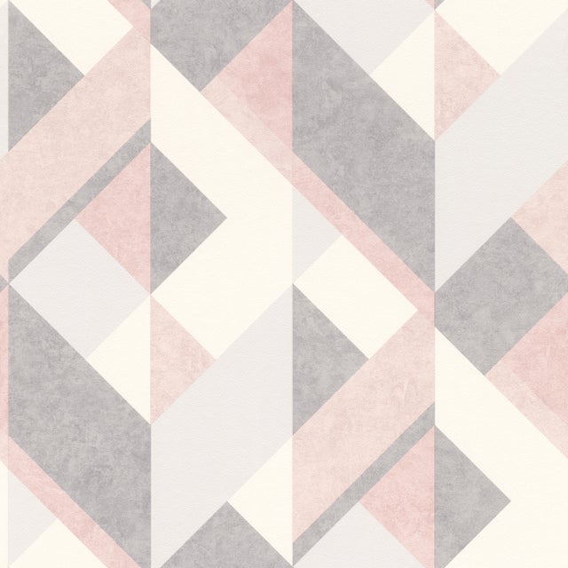 Papier peint Rasch en gris-gris clair Selection Papier 278828