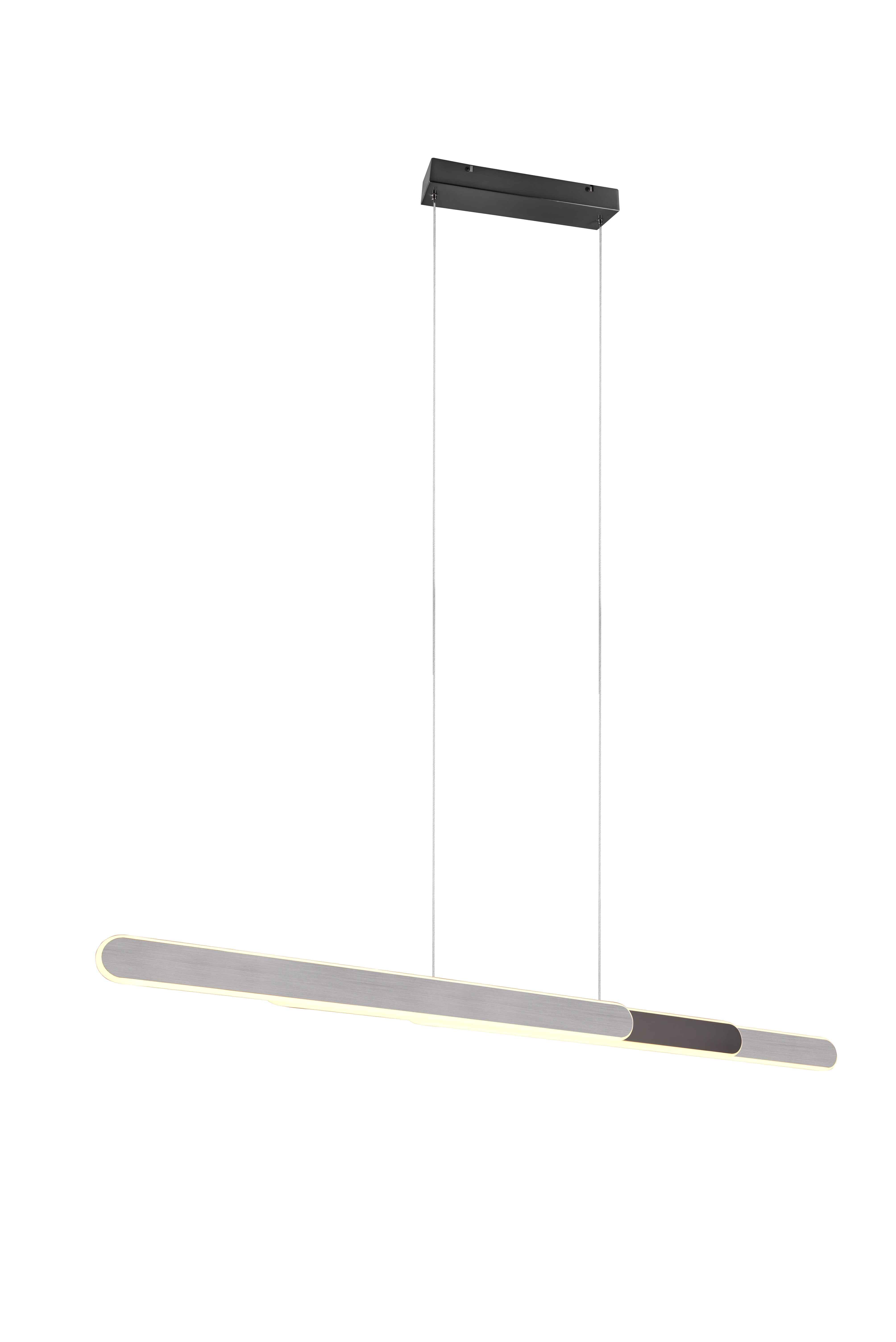 Lampa wisząca LED HELIOS 48W Odcienie bieli 5800lm metal odcienie srebra wym:150x130x6cm IP20 Trio