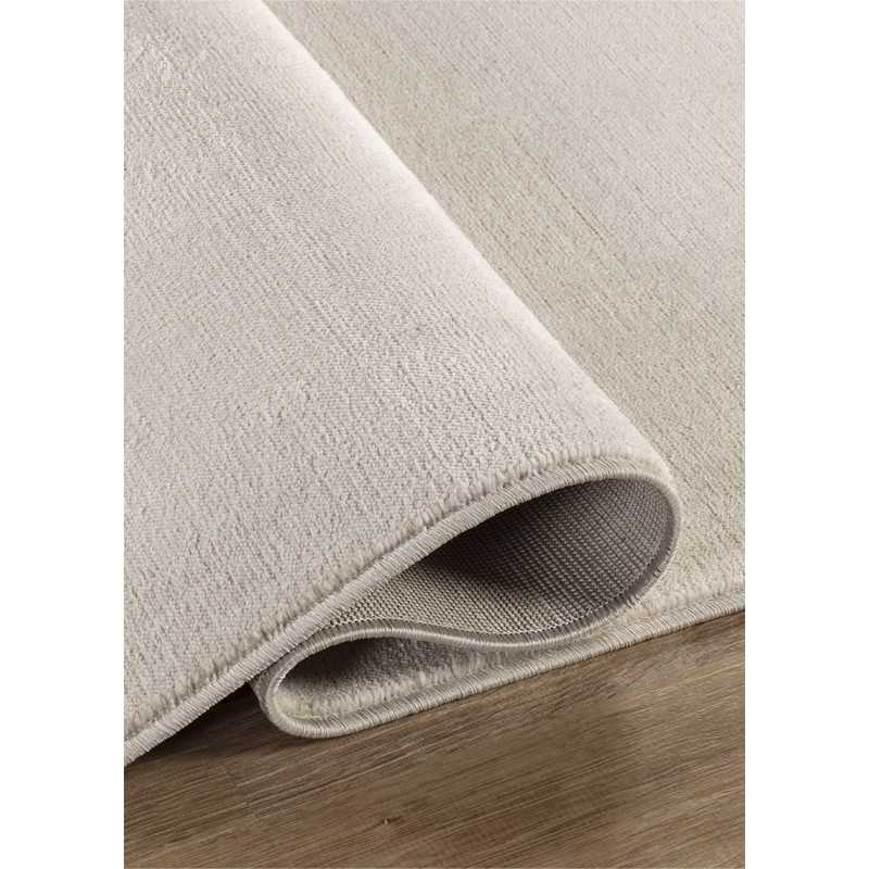 Tapis uni - MARSEILLE Beige - 80x300 cm - 4