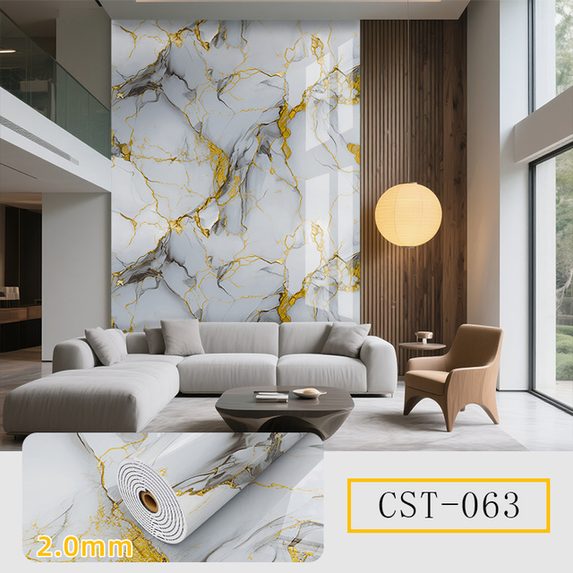 Carta da parati autoadesiva effetto marmo, carta da parati decorativa impermeabile adatta per cucine, bagni, ecc. 40 cm x 3 m (1 rotolo)