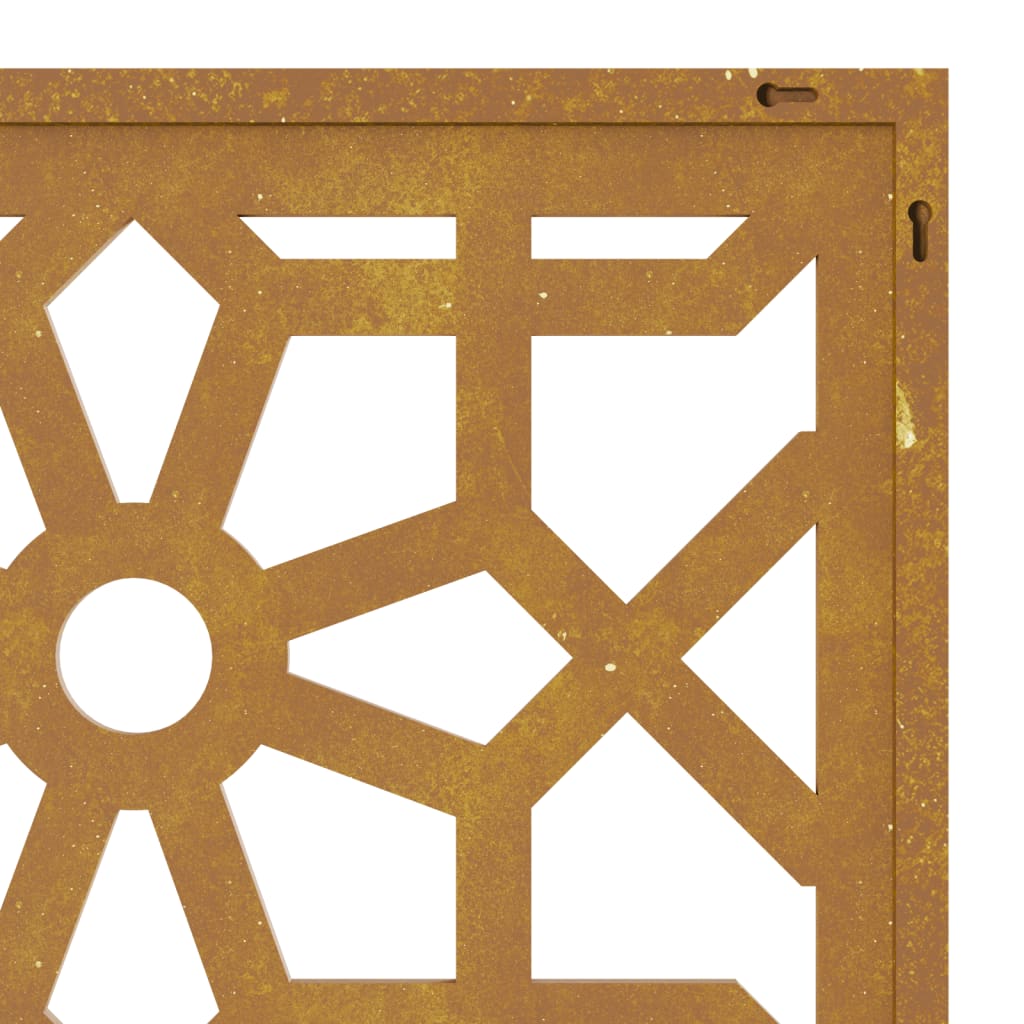 Maison Exclusive - Décoration murale jardin 55x55 cm acier corten design mauresque - 7