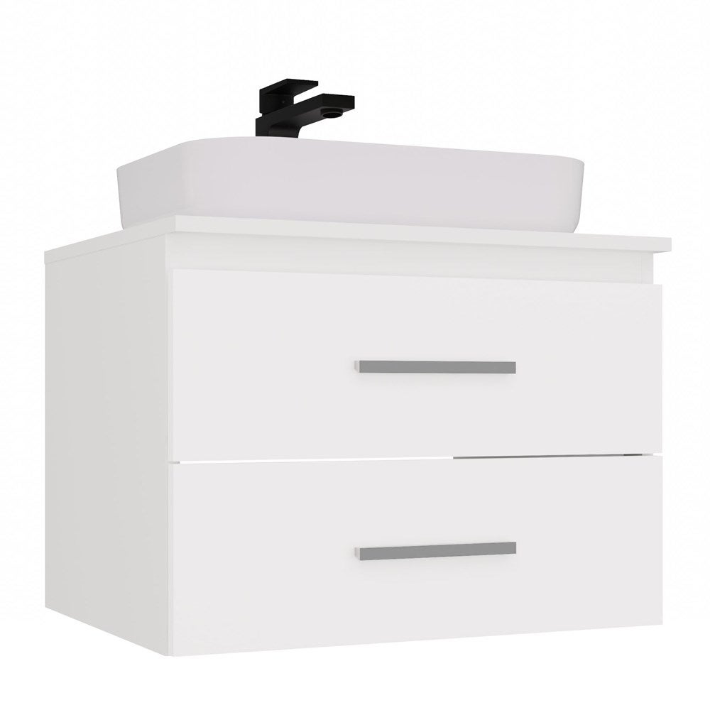 Słupek łazienkowy Topeshop Nel 60 biały 50x60x45 cm 1 szt