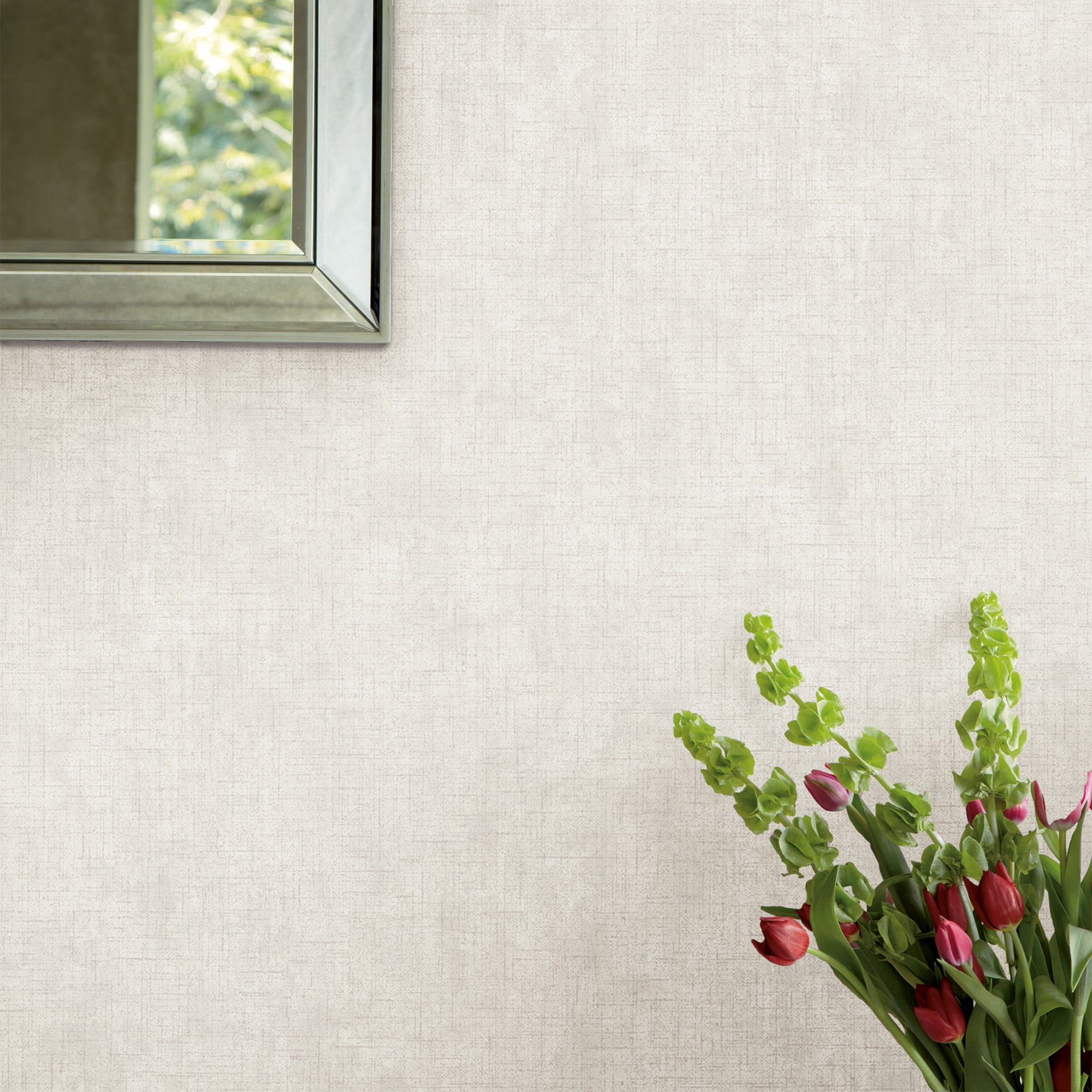 Laura Ashley Tapeta filzelinowa PLAIN PALE 10 m x 52 cm