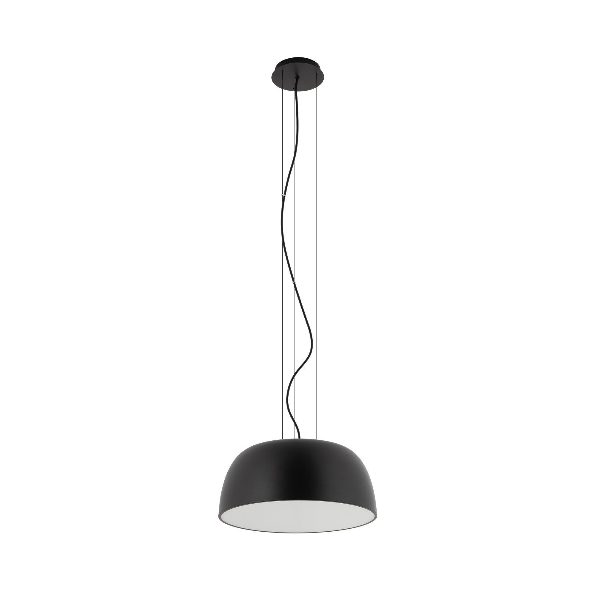 Lampa wisząca Satellite S czarno-biała 3xE27x25W wym: 160 x 38 x 38 cm metal Nowodvorski Lighting