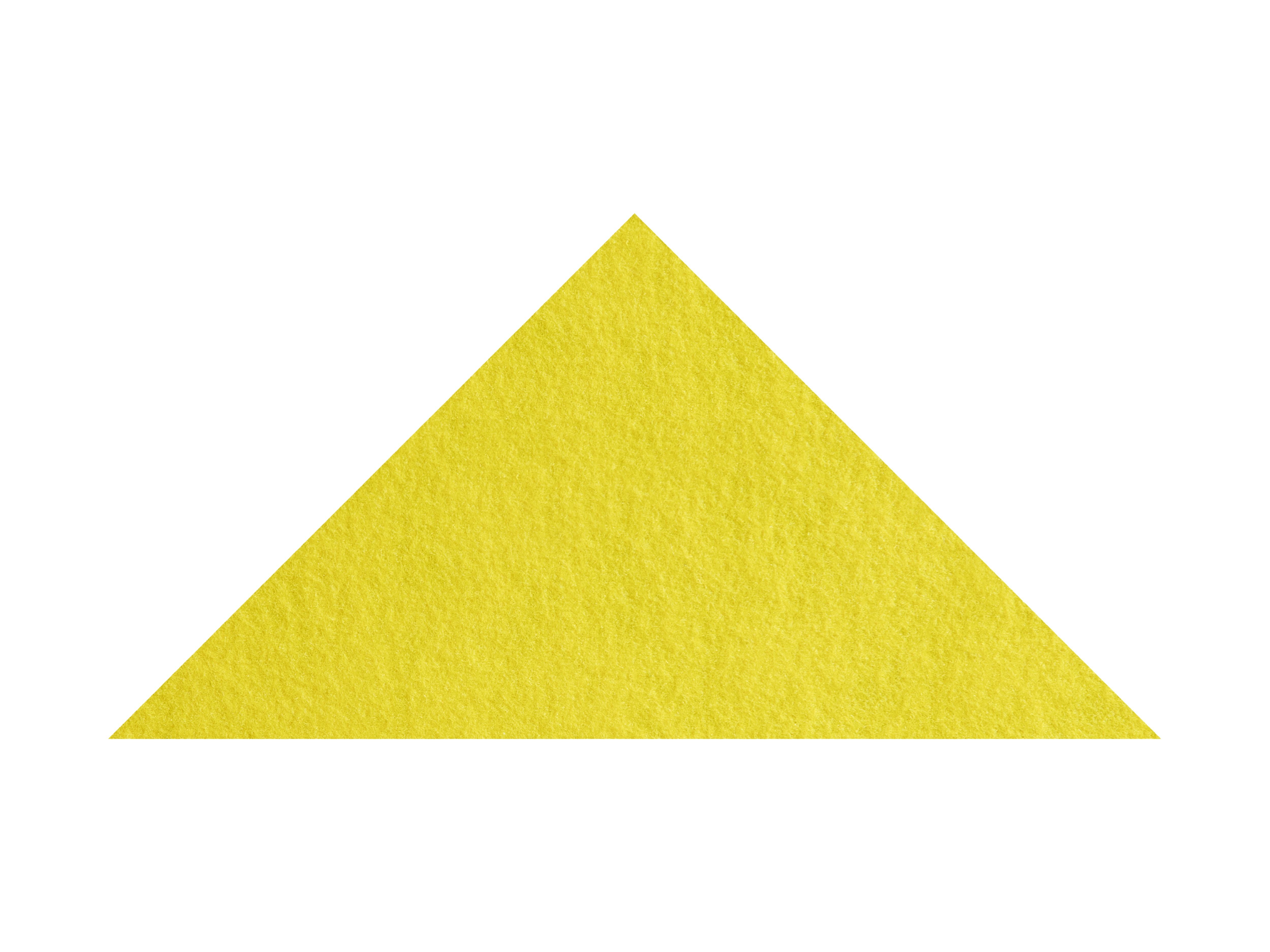 Element dekoracyjny filcowy Marbet Design FLATLINE 40 x40 cm Żółty COL2020