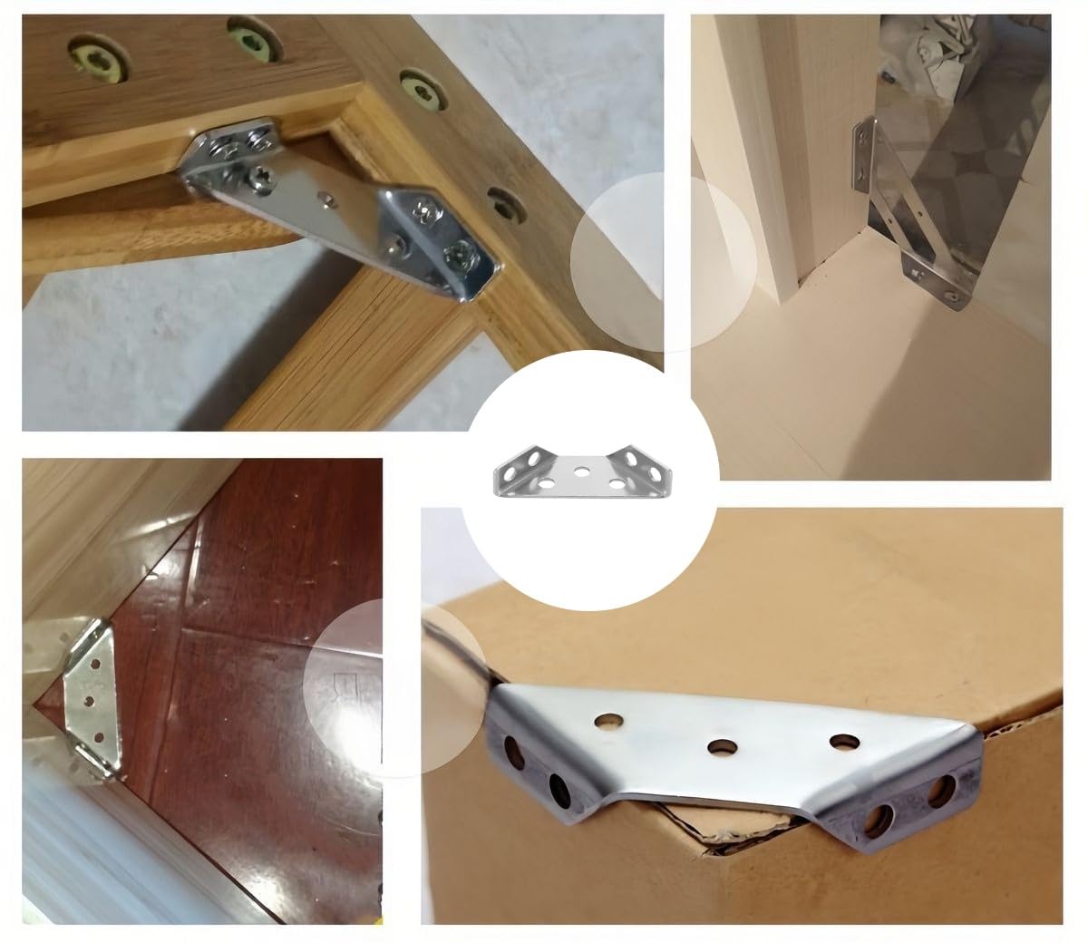 Conector De Esquina Para Muebles Soportes Angulares Conector