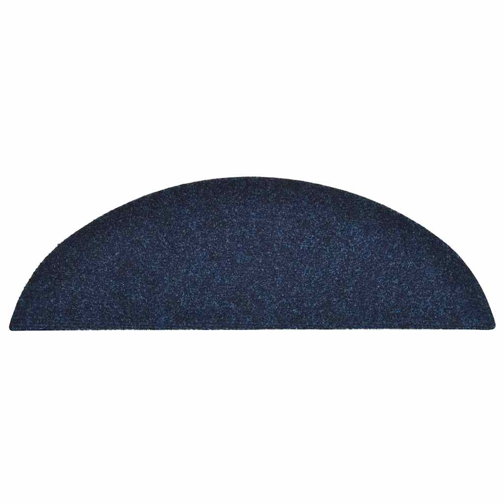 Tapis d'escalier auto-adhésifs 30 pcs marine 56x17x3 cm - 4