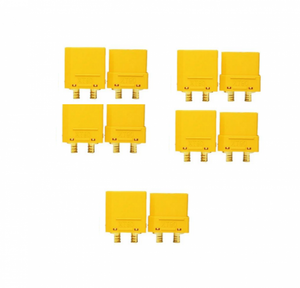 Giallo, 5 Paia di Connettori Batteria XT90, Connettore XT90 Maschio e Femmina, con Tubo Termoretraibile, per Batteria RC Lipo | Leroy Merlin