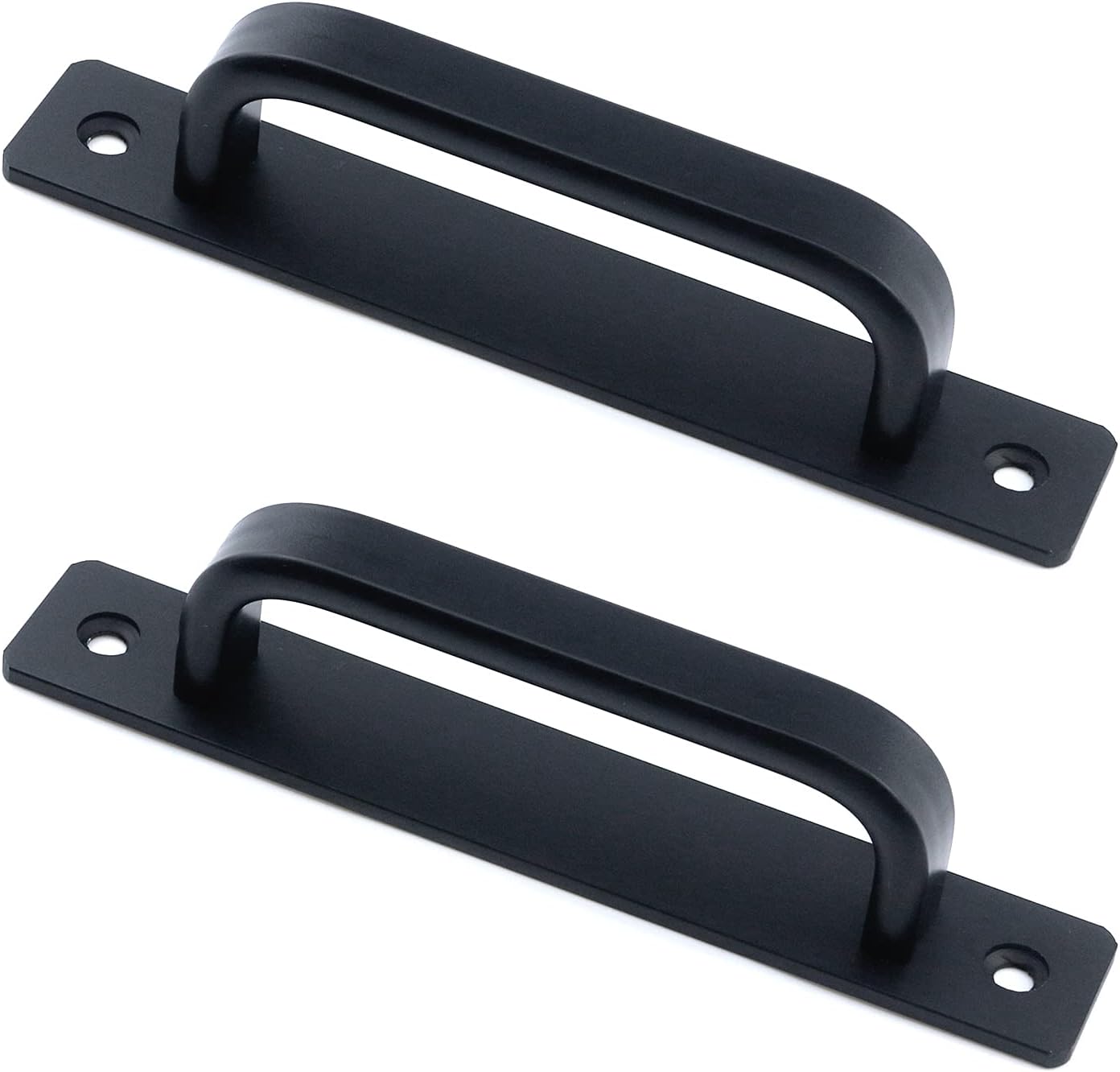 2 Maniglie Per Porta Scorrevole Nere - Per Porte Di Fienile, Armadi E Bagno - Foto 8