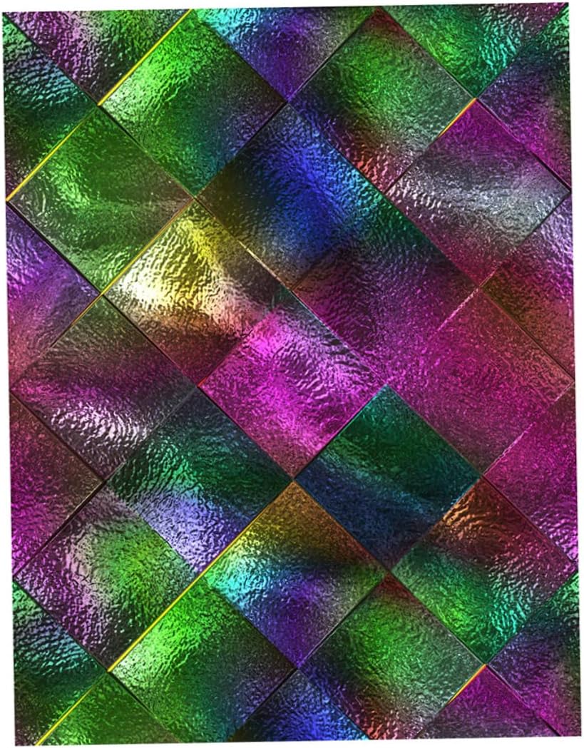 Folia okienna zapewniająca prywatność 45 cm x 58 cm PVC, zdejmowana, statyczna folia okienna, dekoracja okienna domu, ochrona prywatności, blokuje świ