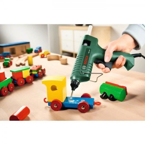 Pistolet a colle BOSCH - PKP 18 E - Electrique - 7 min - Vert et noir - 10 cm - 11 mm - 5