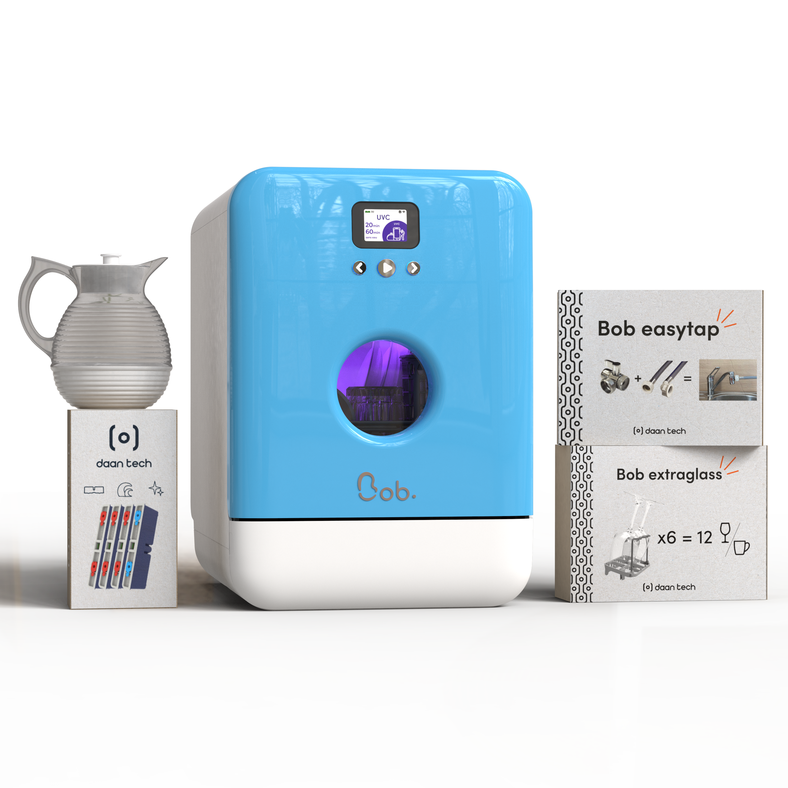 Bob le lave-vaisselle éco-compact - Tech
