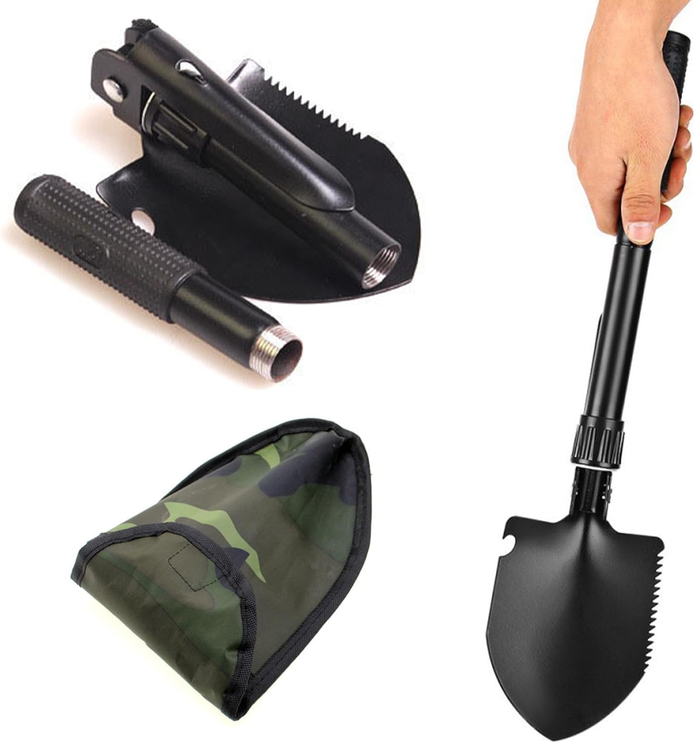 Albainox – Pelle de survie PRO – 11 Fonctions