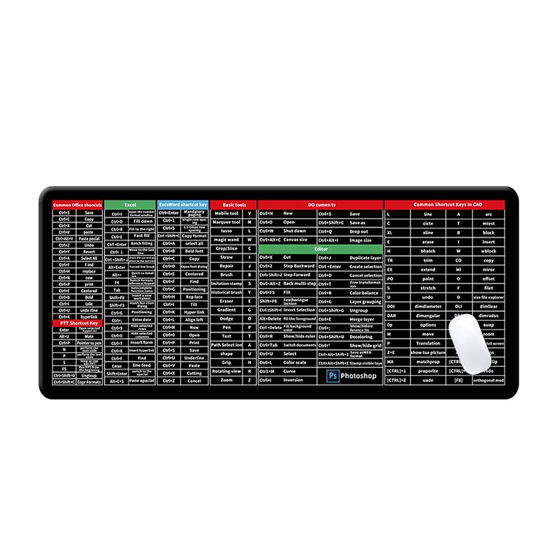 M GAMING MOUSE PAD GIGANTE TAPPETINO SCRIVANIA MAPPAMONDO MAPPA CARTINA MOUSEPAD