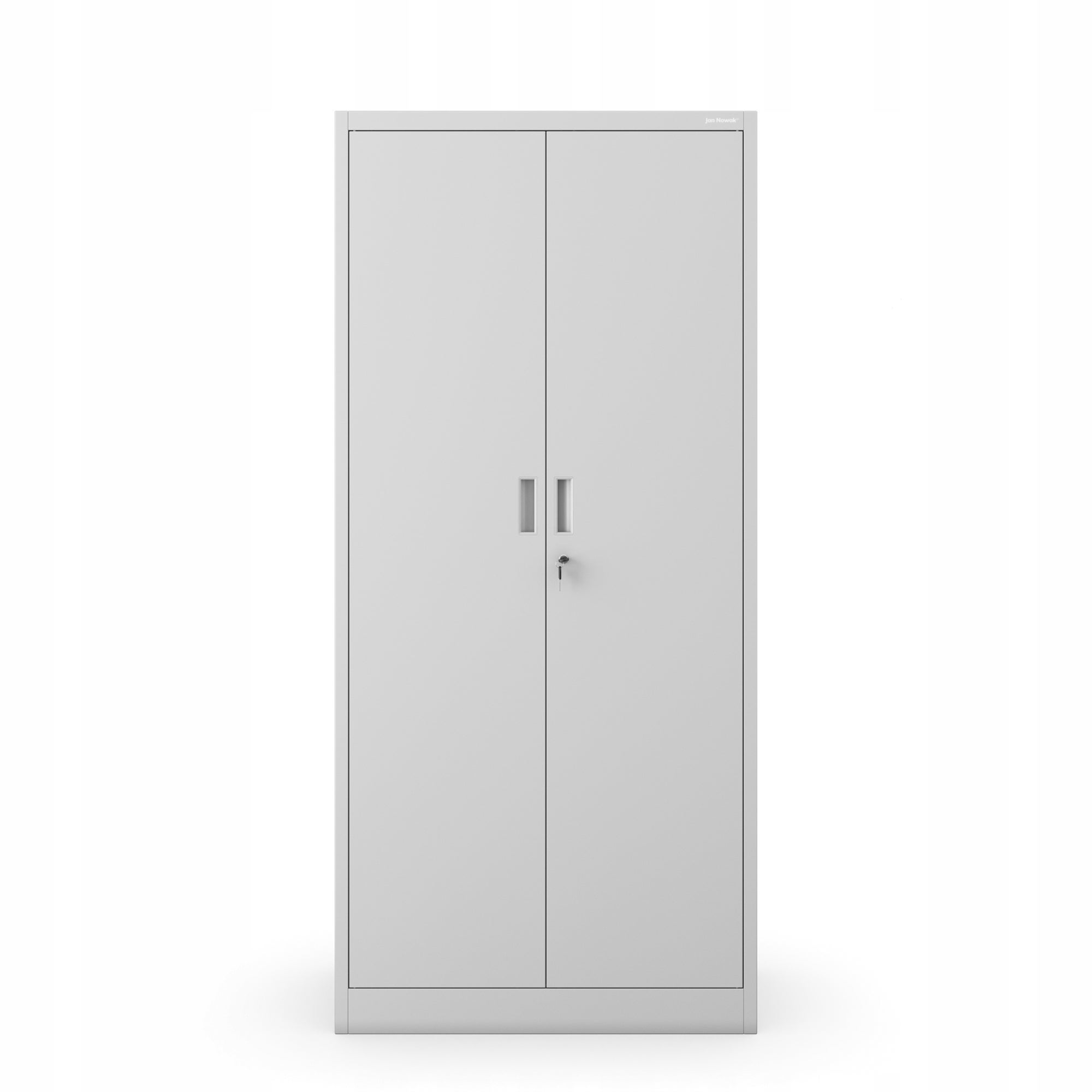 Armoire Métallique Compacte JAN, Grise RAL7035, 175x80x40 cm, Sécurisée - 3