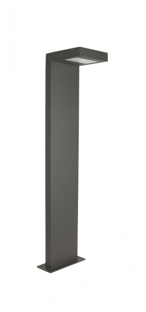 Lampa ogrodowa stojąca Karo ciemnoszara LED 10W 4000K 720lm IP54 wym: 58 x 10 x 12,2 cm aluminium SU-MA