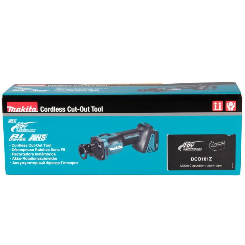 Affleureuse sans fil pour plâtre 18V (Produit seul) - MAKITA DCO181Z - 6