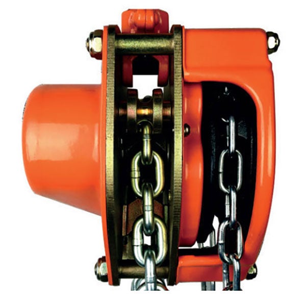 Palan manuel à chaîne - longueur de la chaine 12m - charge max 3 tonnes - MHN3012M - 5
