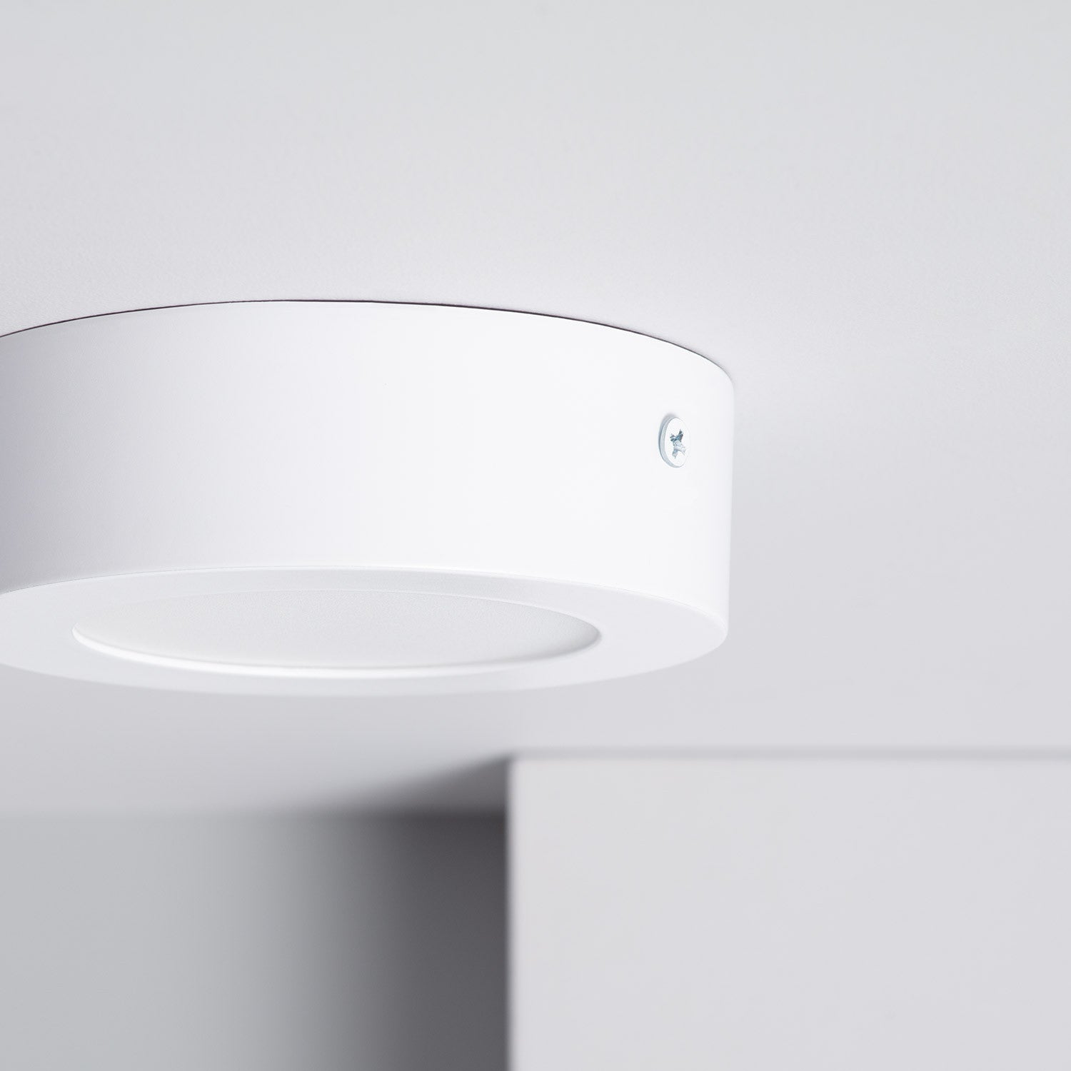 Plafonnier LED Rond 6W Ø120 mm, 6000K Blanc froid, Aluminium, IP20, 480lm - 9