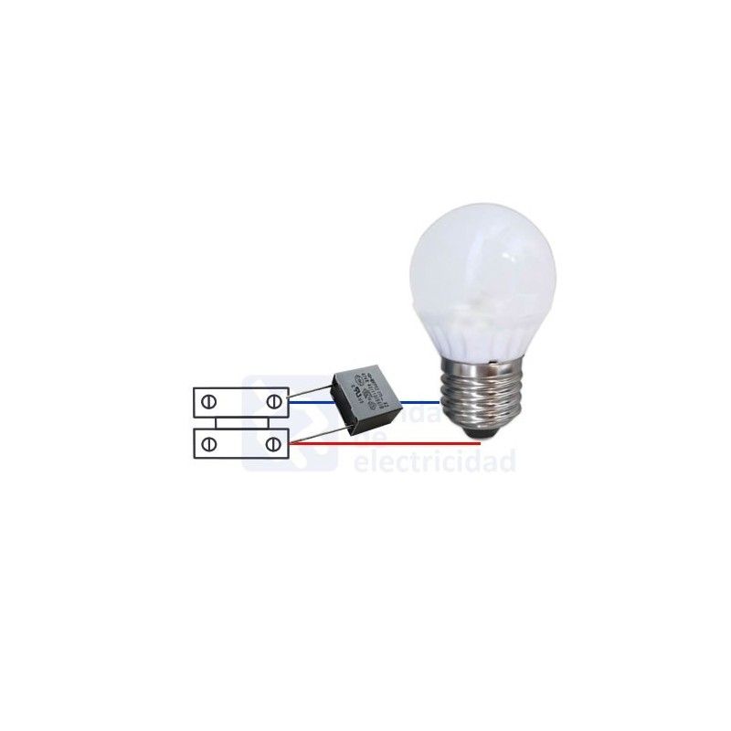 Condensatore LED lampadina - 6