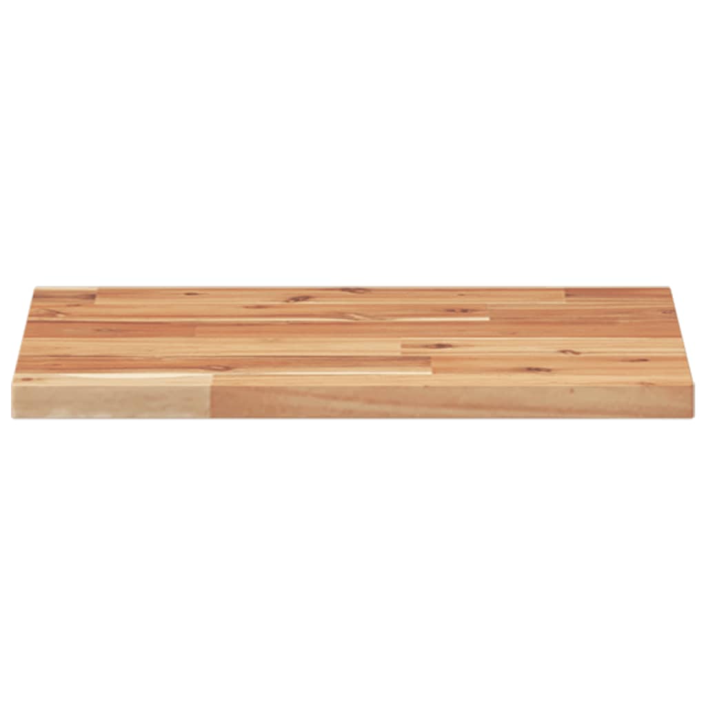 2 pcs Étagères murale | Étagère flottante | Étagères de rangements 60x30x2 cm acacia massif à l'huile CFW45413 - 4
