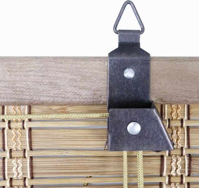 Solagua Estor Bambú Enrollable para Ventana y Puerta, 14 Medidas Estores 100% Bamboo, Cortina Persiana Incluye Accesorios (60x175cm,Roble) - 4
