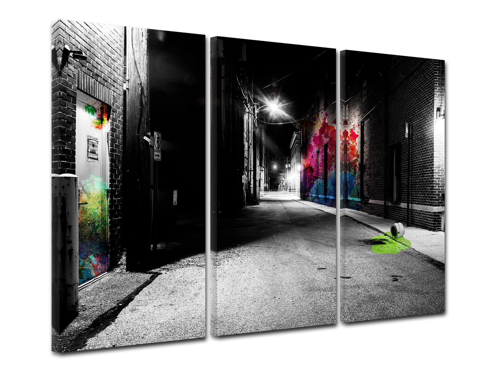 DECLINA, Tableau toile imprimée, Tableau toile triptyque moderne ART DE ...
