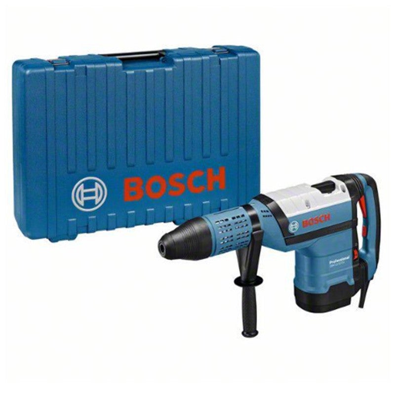 Bosch Professional Martello Perforatore Gbh 12-52 Dv (Motore da 1700 Watt, Incl. Impugnatura Supplementare, Tubetto di Grasso, Panno, in Valigetta)