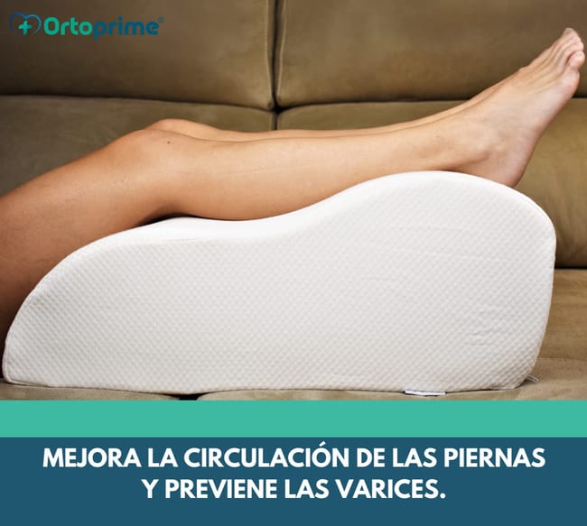 Cojin Reposapiernas Viscoelastico Almohada Vascular Efecto Memoria Ortoprime Leroy Merlin