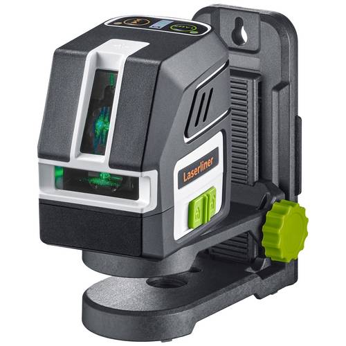 Krzyżowy laser liniowy PocketCross-Laser 2G ±3,5 stopnia ± 0,3 mm/m 55m Pocket Wall Holder