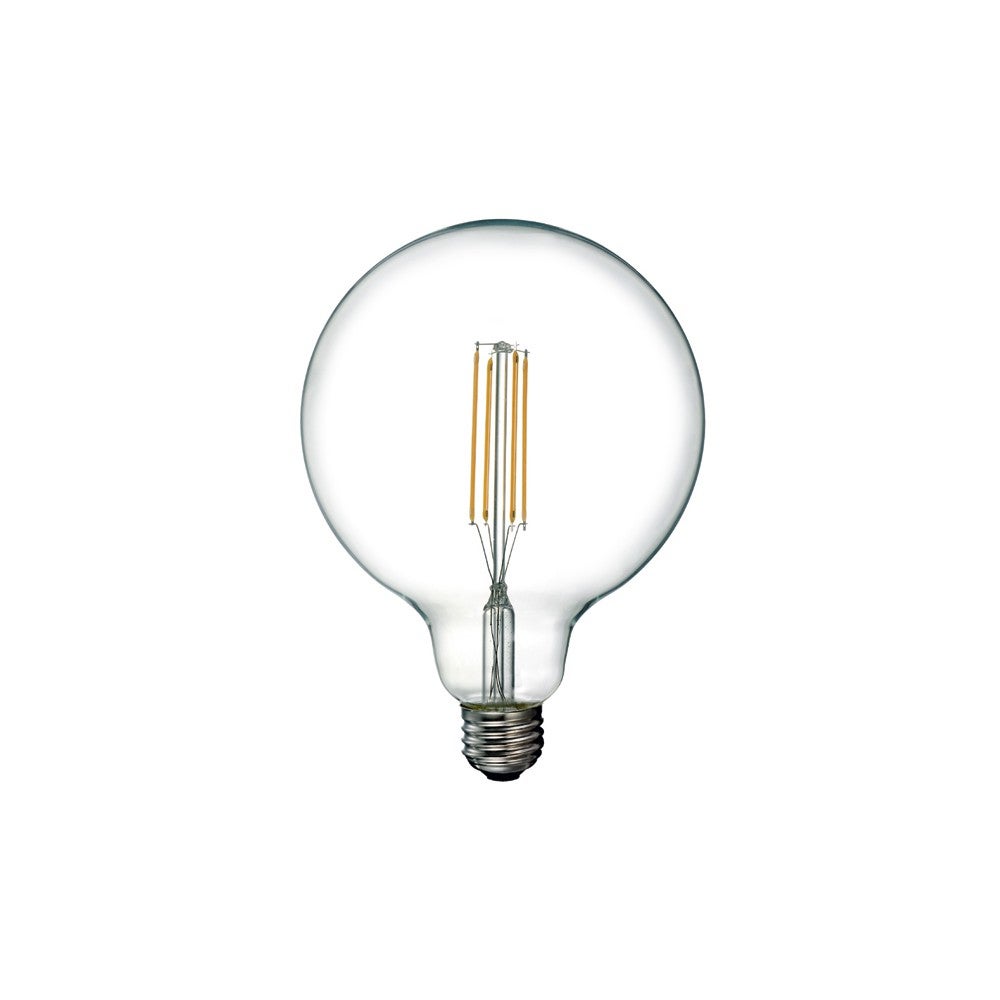 IluminaShop Bombilla LED Inteligente Smart E27 G125 Filamento Dimable CCT 7W WiFi Compatible con Alexa y Google Home 3000+4000+6000 - 5